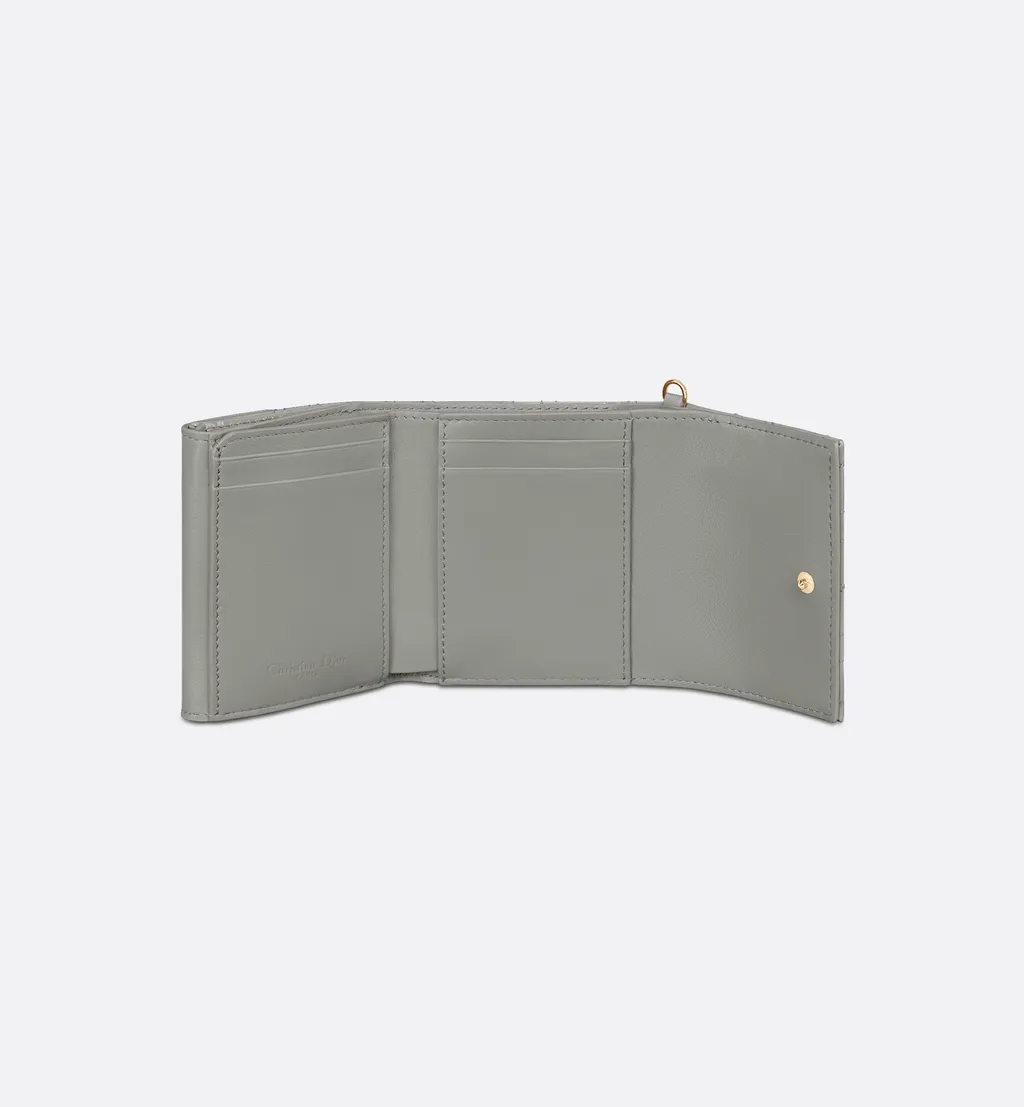 Lady Dior Lotus Wallet