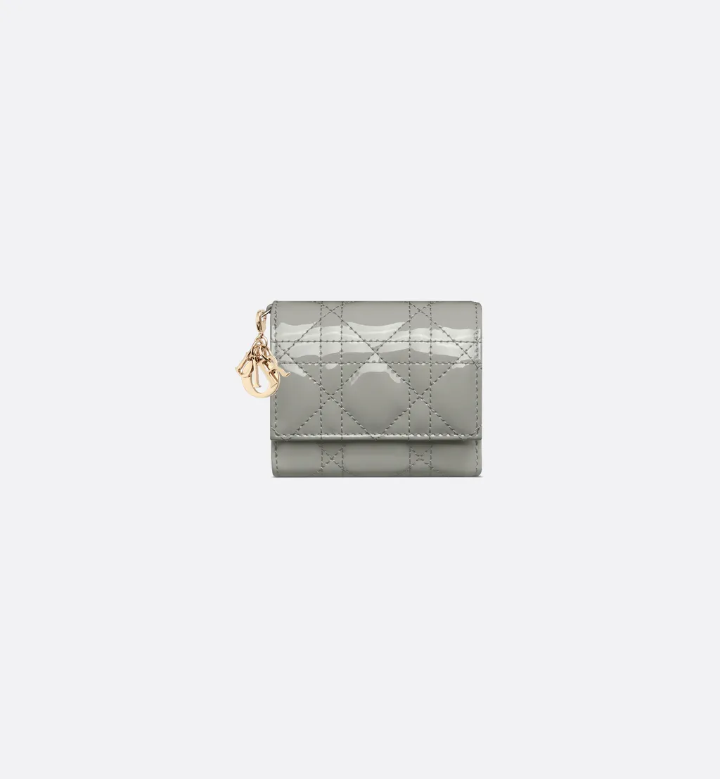 Lady Dior Lotus Wallet