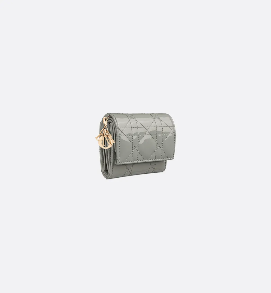 Lady Dior Lotus Wallet