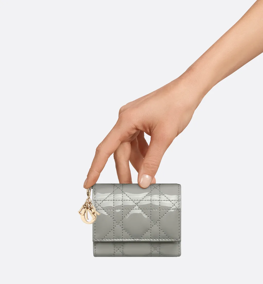 Lady Dior Lotus Wallet