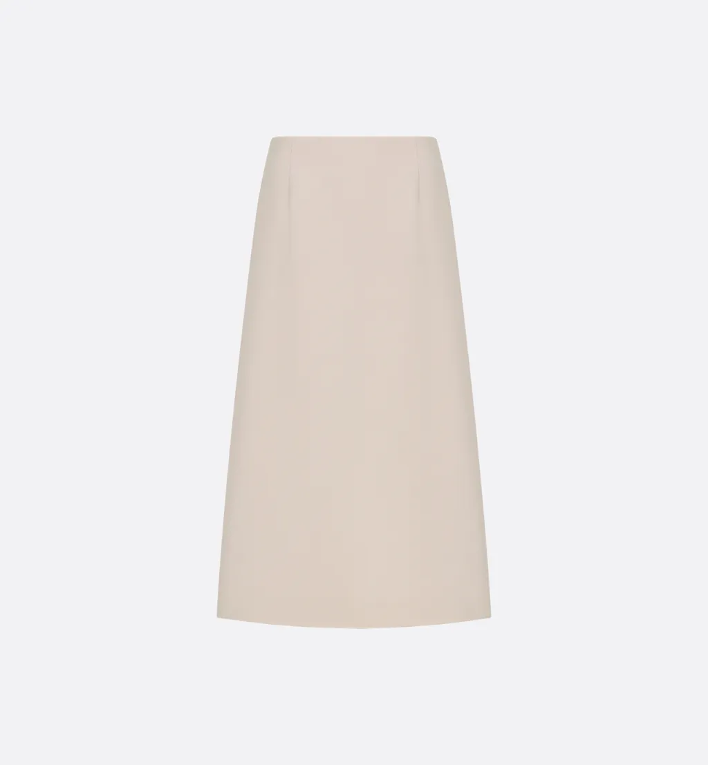 Mid-Length Flared Skirt