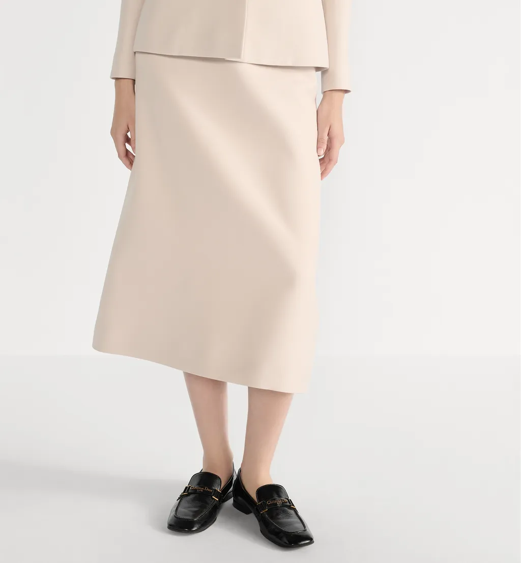 Mid-Length Flared Skirt