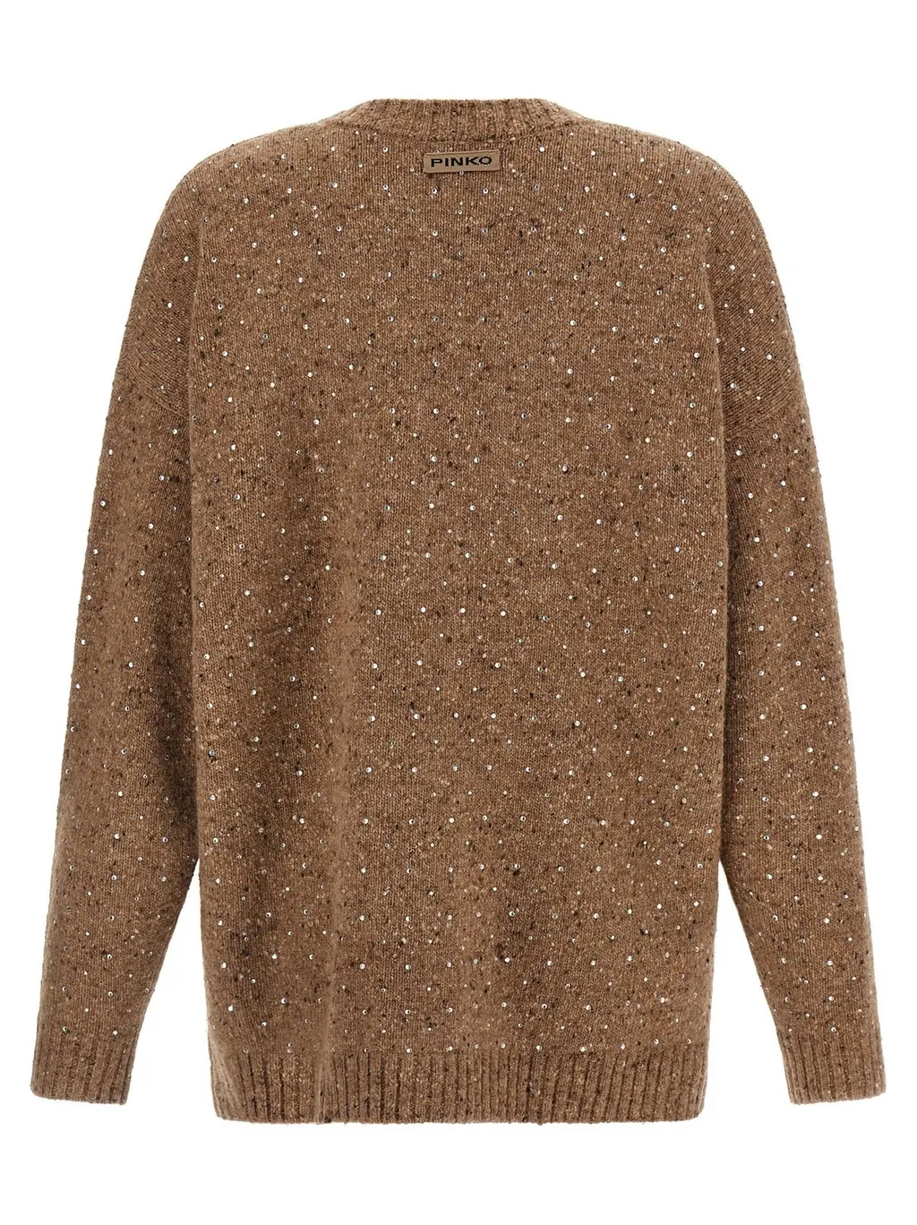 Pinko Marche Sequin Embellished Knitted Cardigan