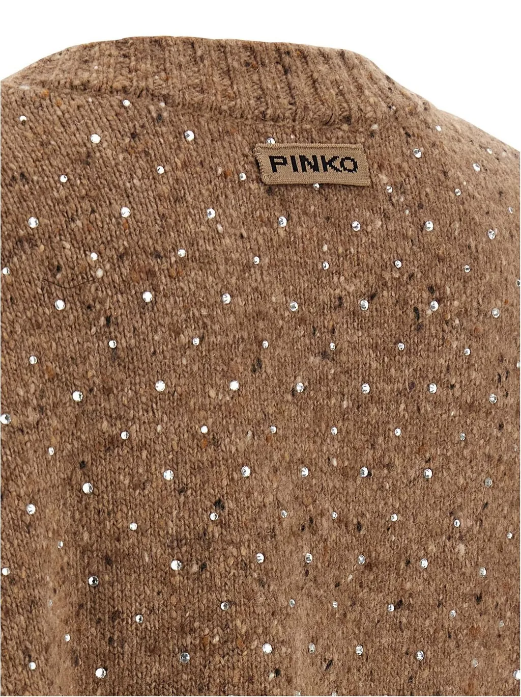 Pinko Marche Sequin Embellished Knitted Cardigan