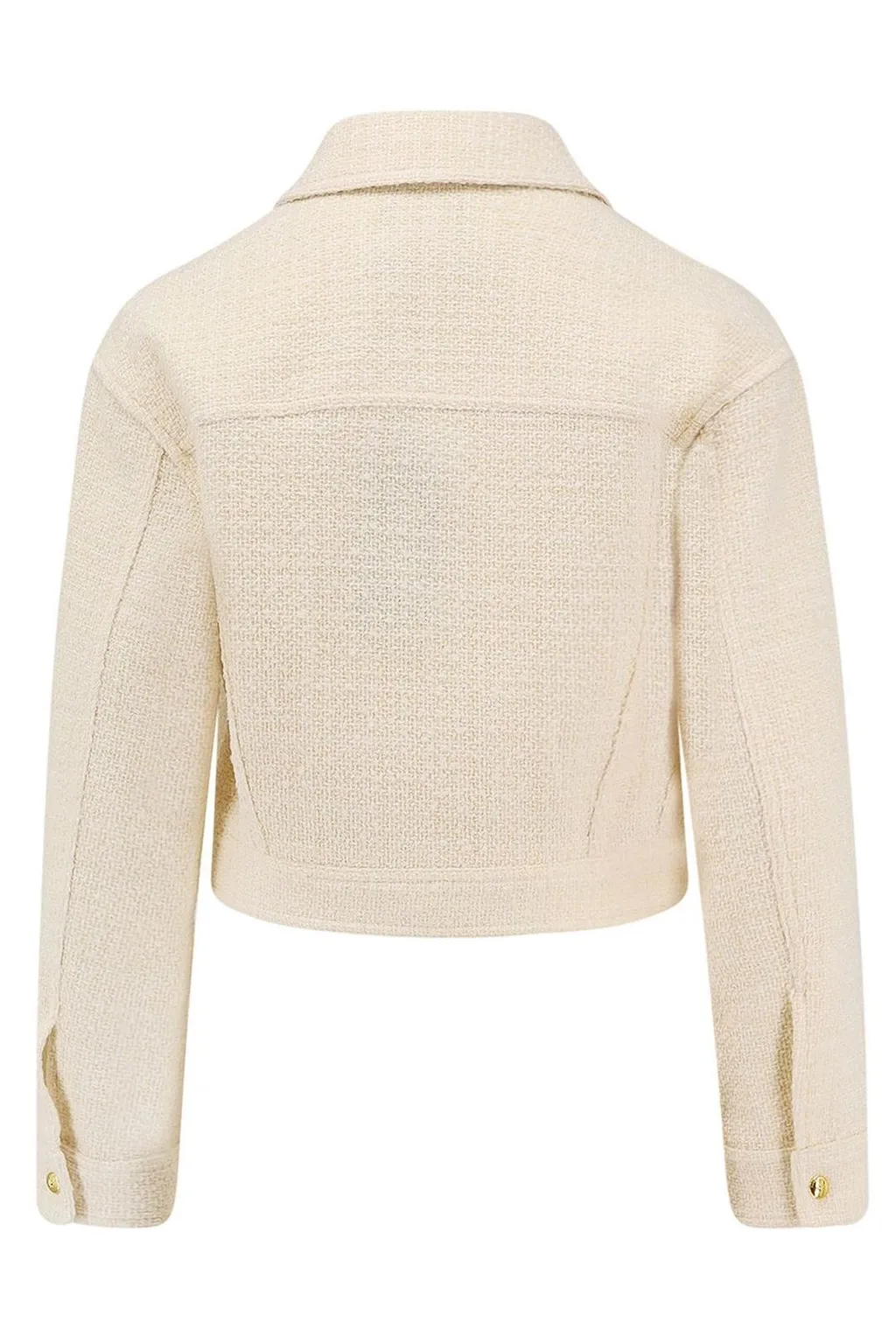 Pinko Button-Up Tweed Jacket