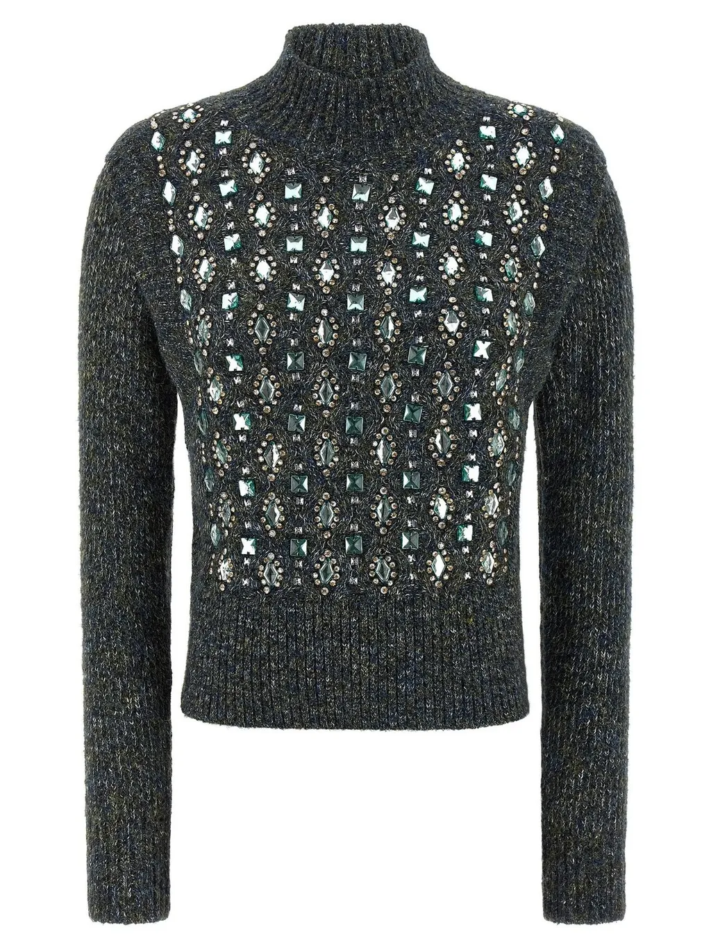 Pinko Embellished Turtleneck Sweater