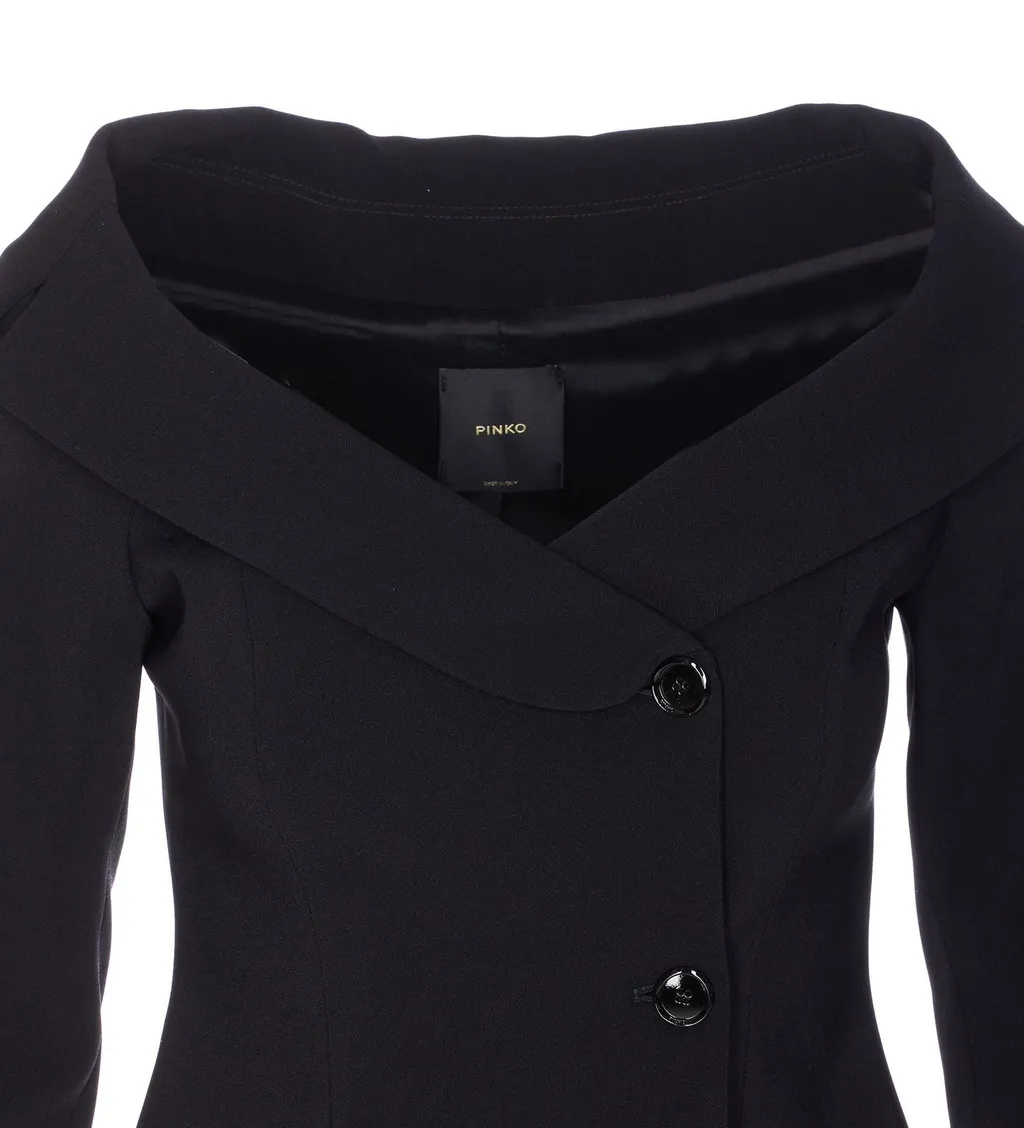 Pinko Open Shoulders Slim-Fit Jacket