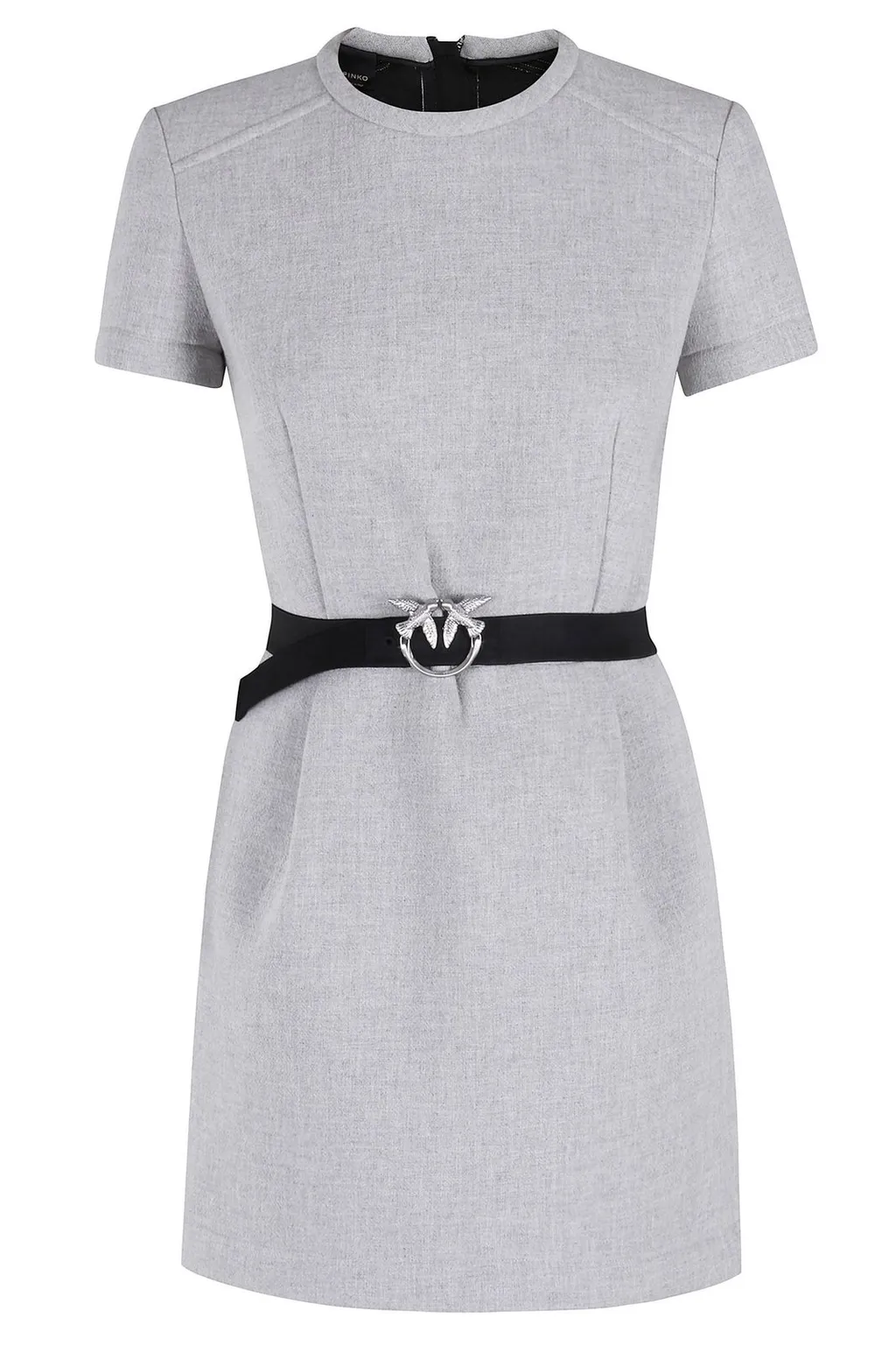 Pinko Love Birds Belt Mini Dress