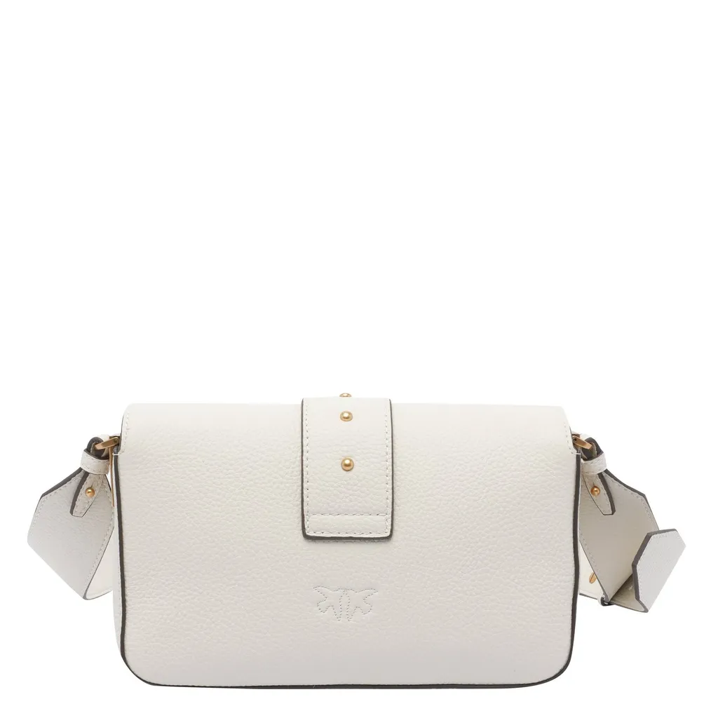 Pinko Love Birds Foldover Top Satchel Bag