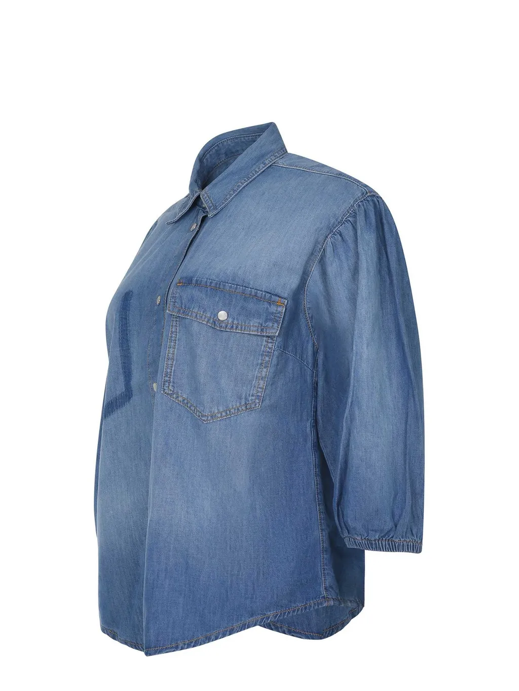 Pinko Buttoned Denim Shirt