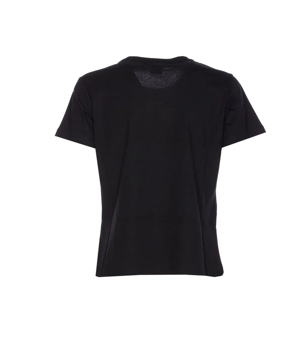 Pinko Logo Embellished Crewneck T-Shirt