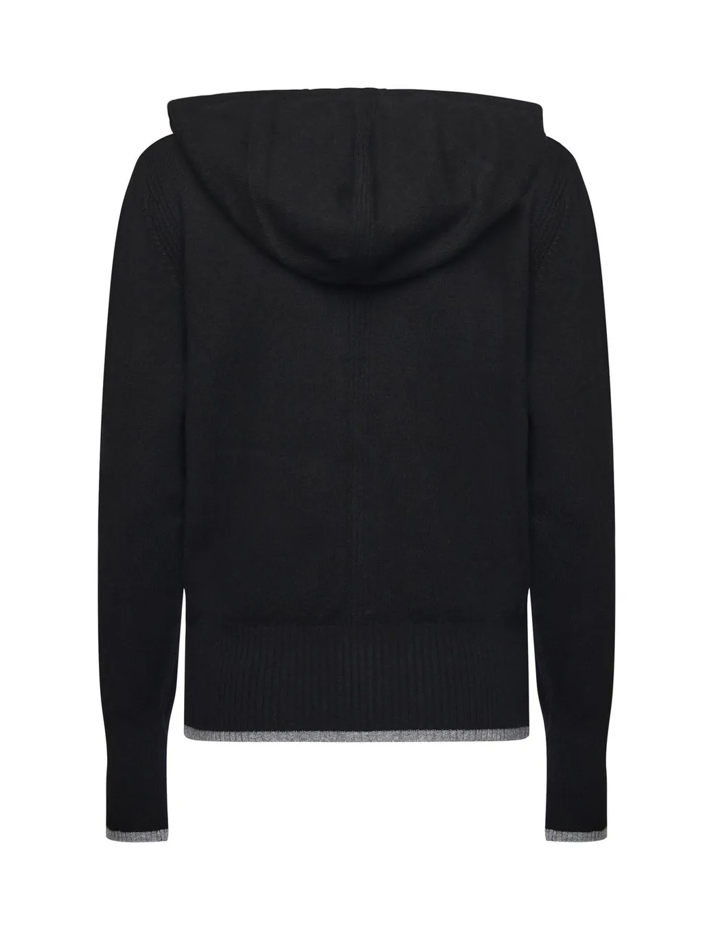 Pinko Zip-Up Knitted Hoodie