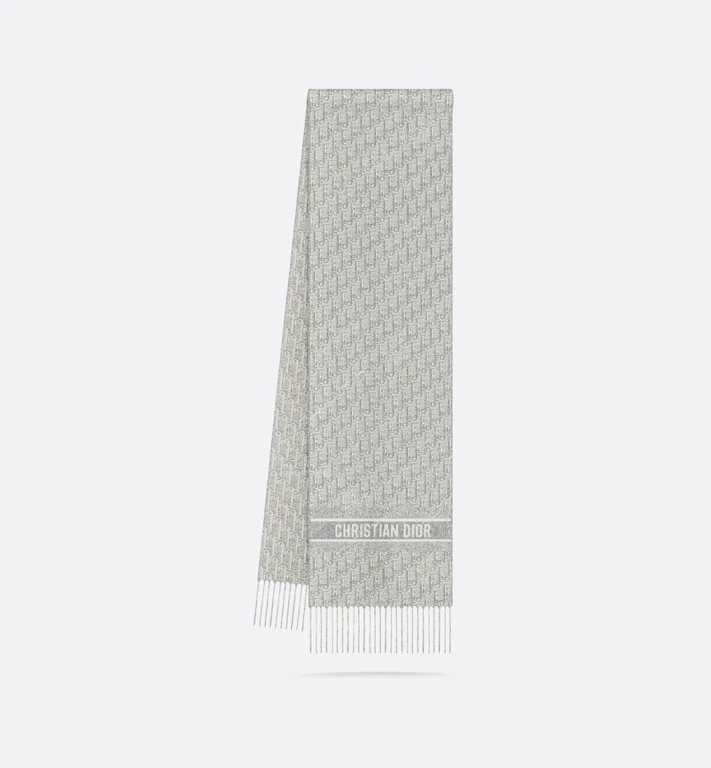 Dior Oblique Natte Scarf