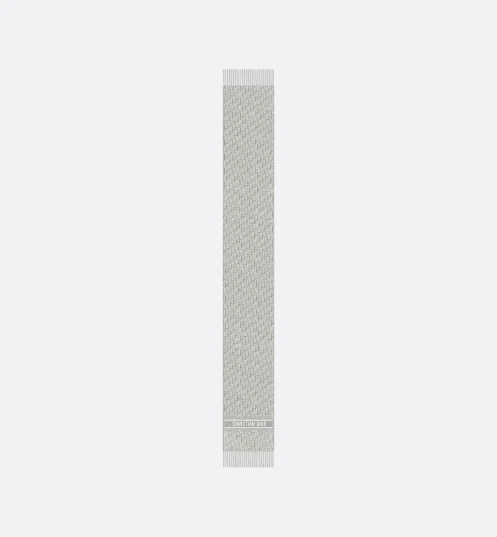 Dior Oblique Natte Scarf