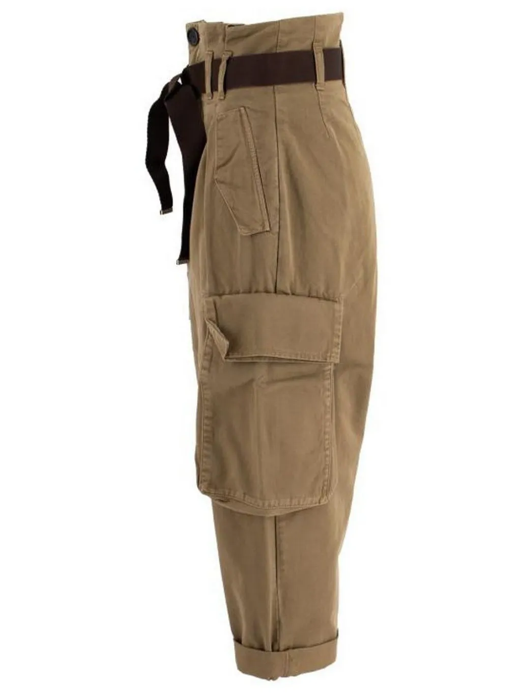 Pinko Belted Cargo Trousers