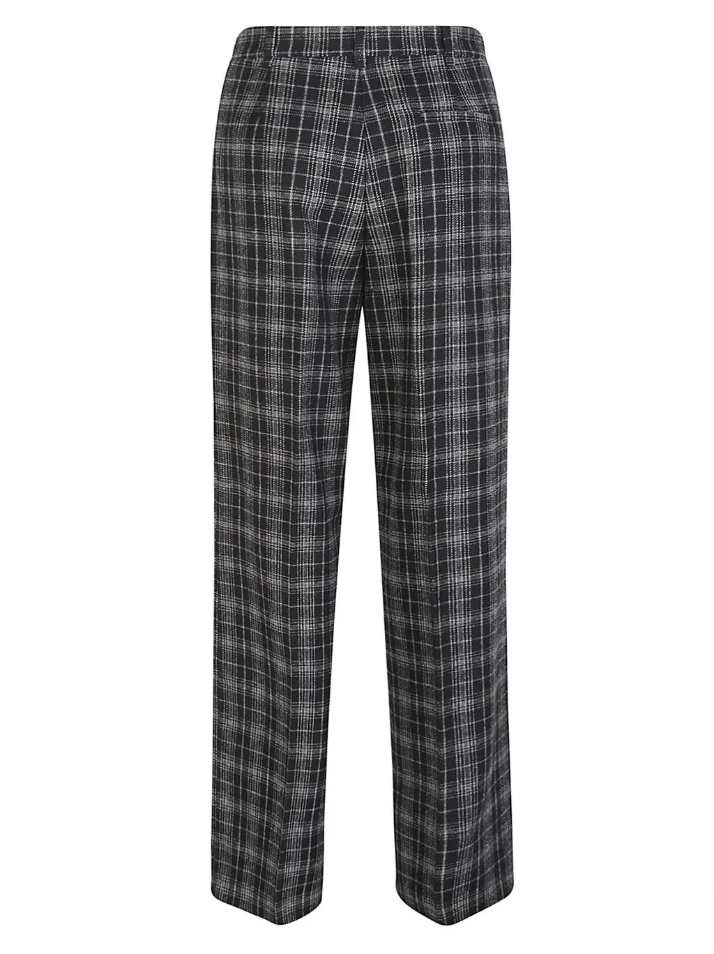 Pinko Checked Elastic Waist Trousers