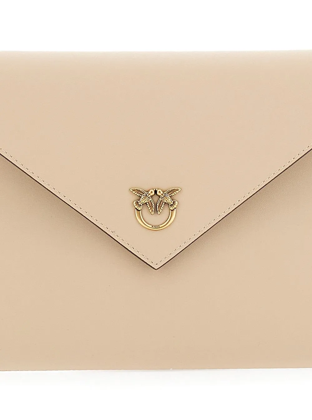 Pinko Love Birds Envelope Flap Clutch Bag