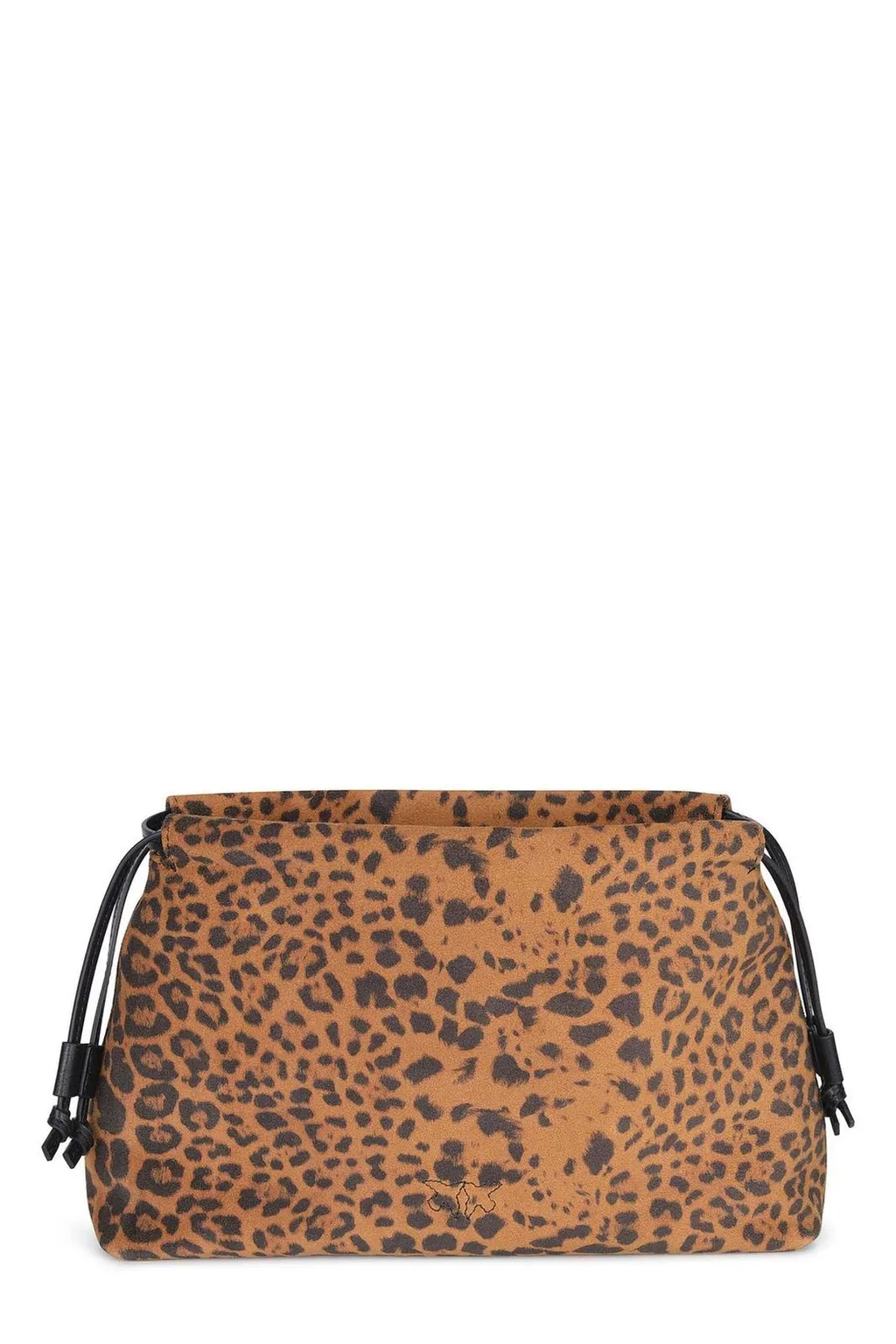 Pinko Leopard Printed Mini Clutch Bag