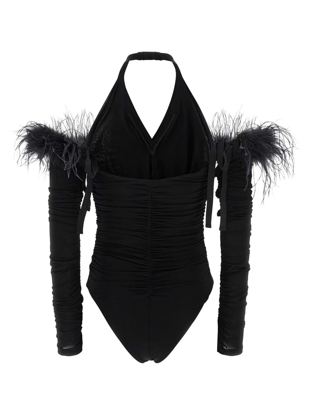 Pinko Feather Derailed Bodysuit