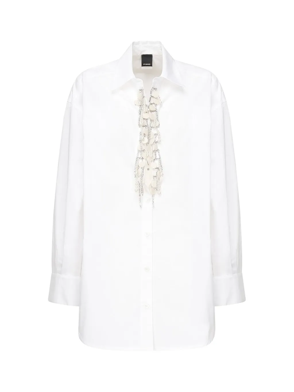 Pinko Embellished Long-Sleeved Shirt