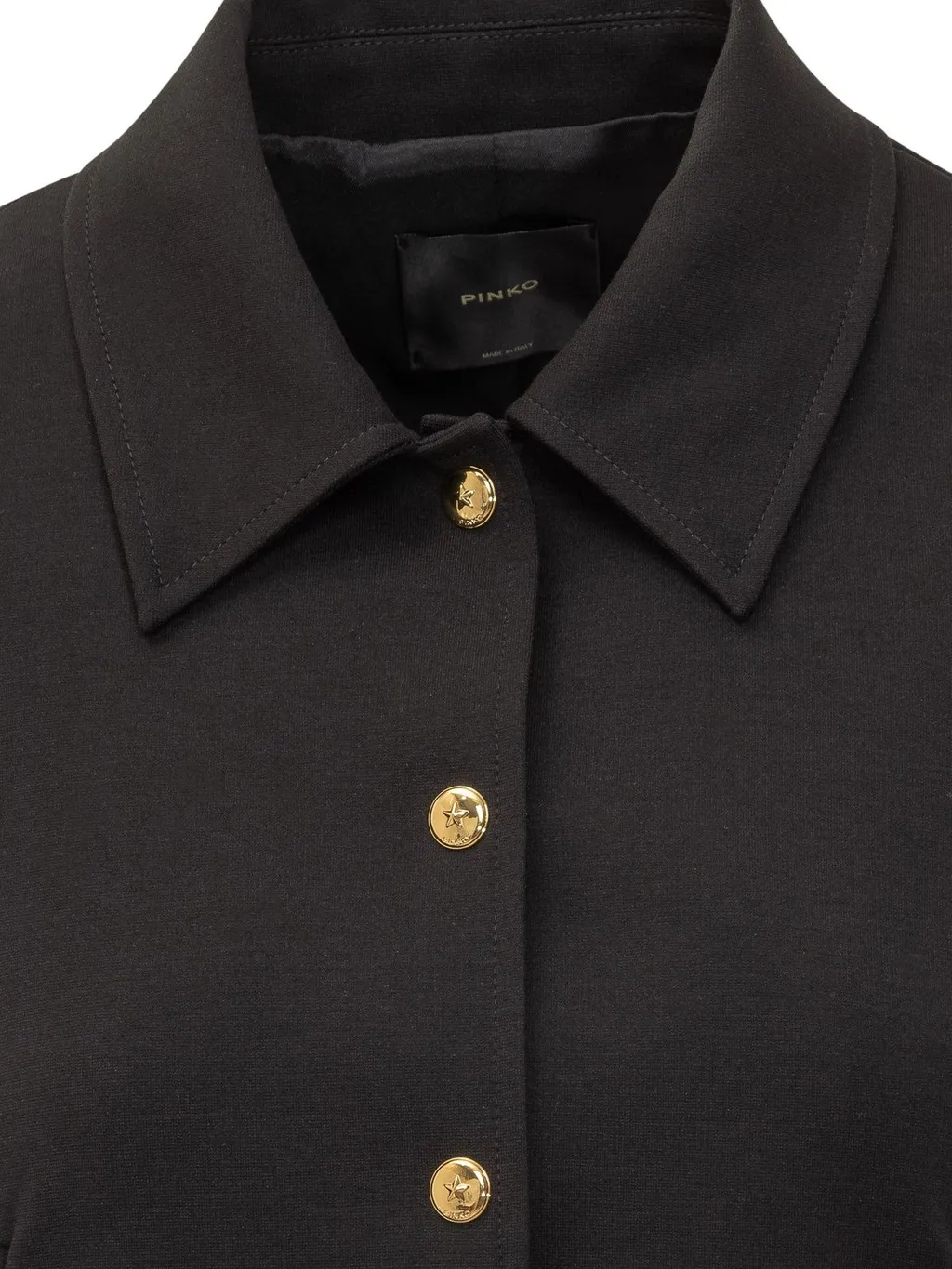 Pinko Single Breasted Cropped Jacket