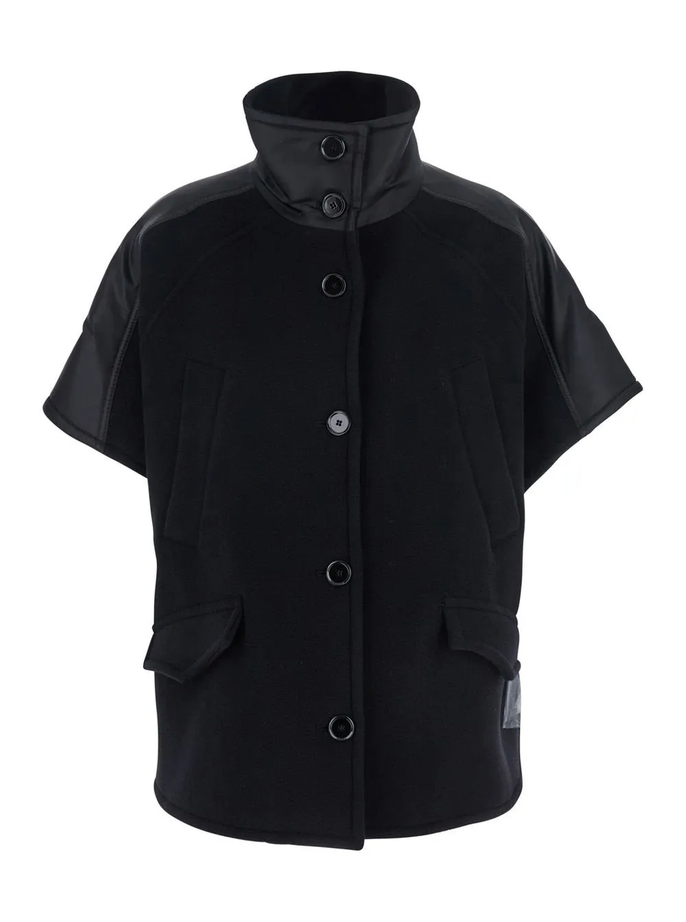 Pinko High Neck Buttoned Jacket