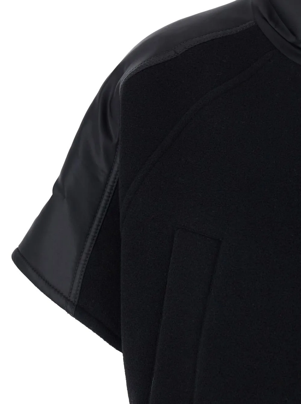 Pinko High Neck Buttoned Jacket