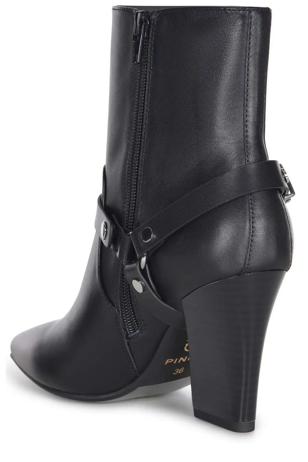 Pinko Pointed Toe Ankle Boots