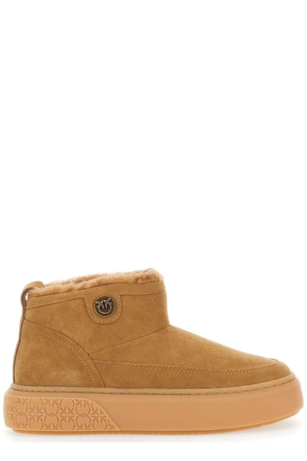 Pinko Round-Toe Slip-On Boots
