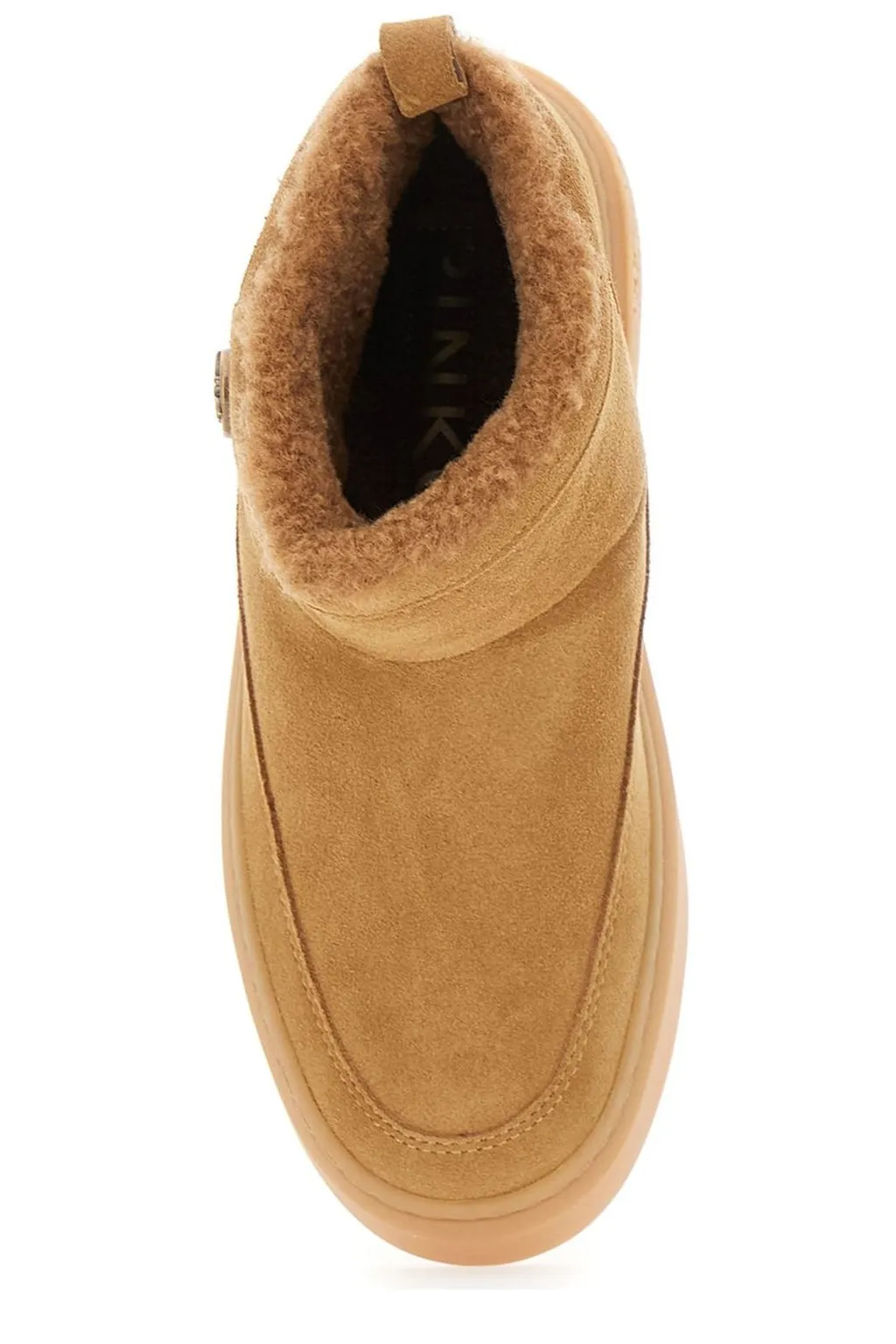 Pinko Round-Toe Slip-On Boots