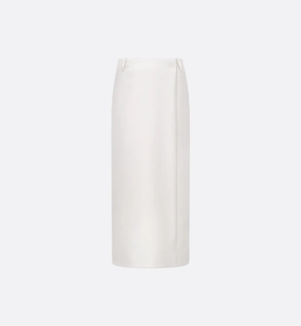 Mid-Length Wrap Skirt