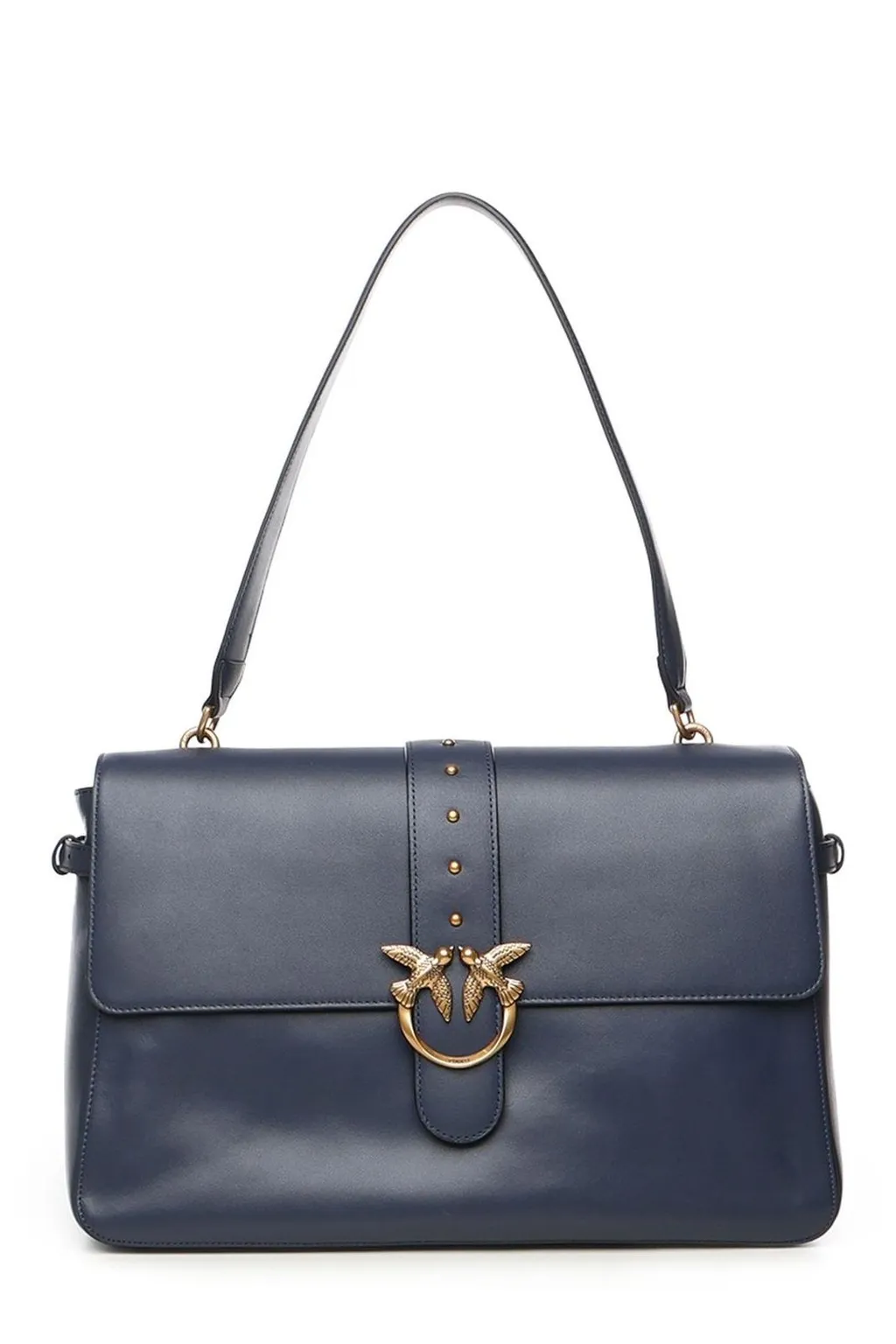 Pinko Love Birds Buckle Top Handle Bag