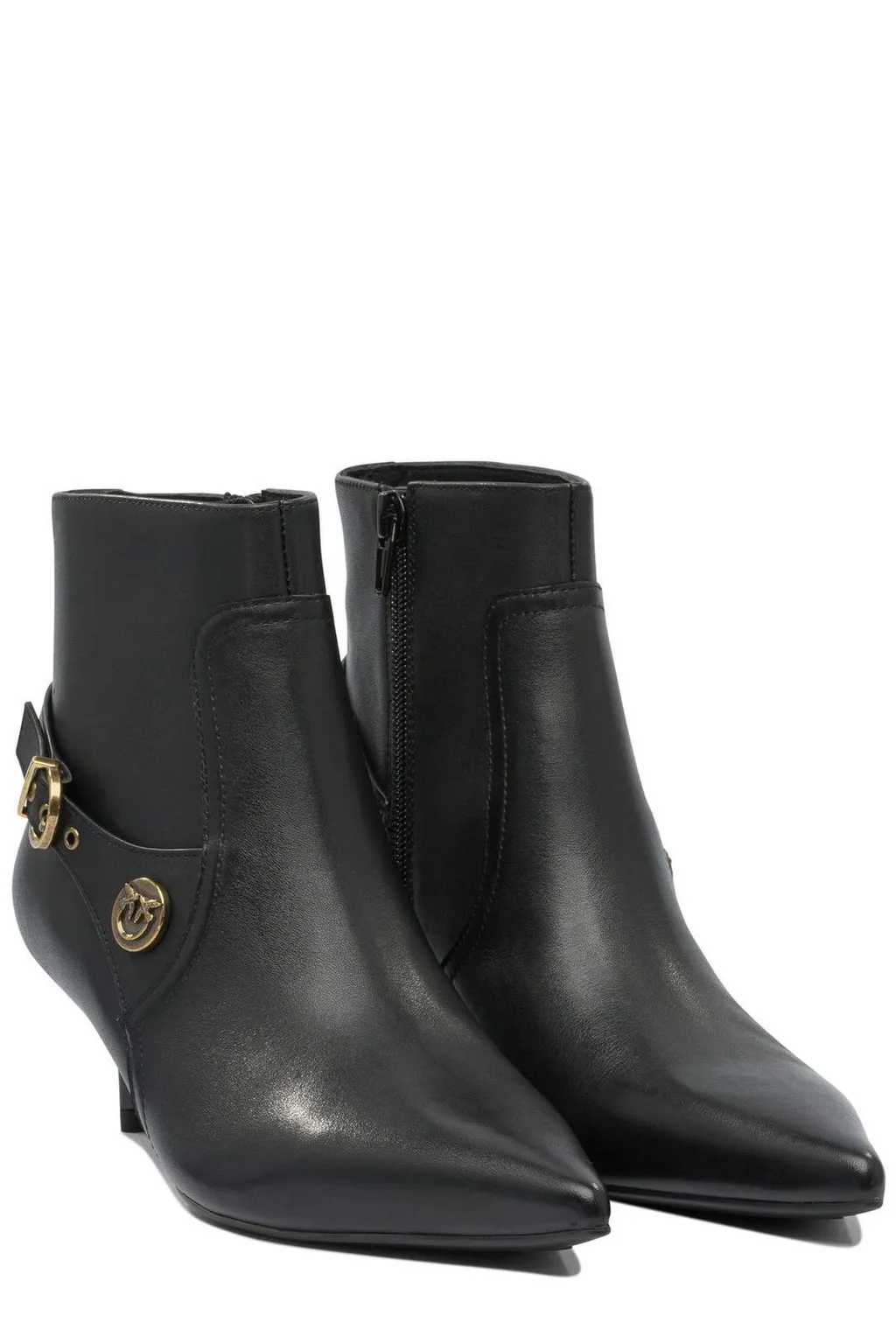 Pinko Pointed Toe Ankle Boots