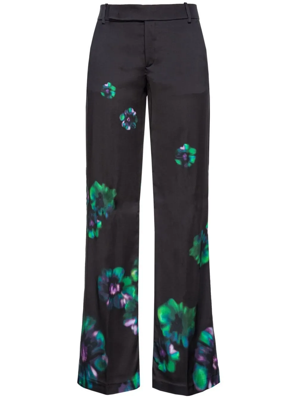 Pinko Poitiers Floral Printed Straight Leg Trousers