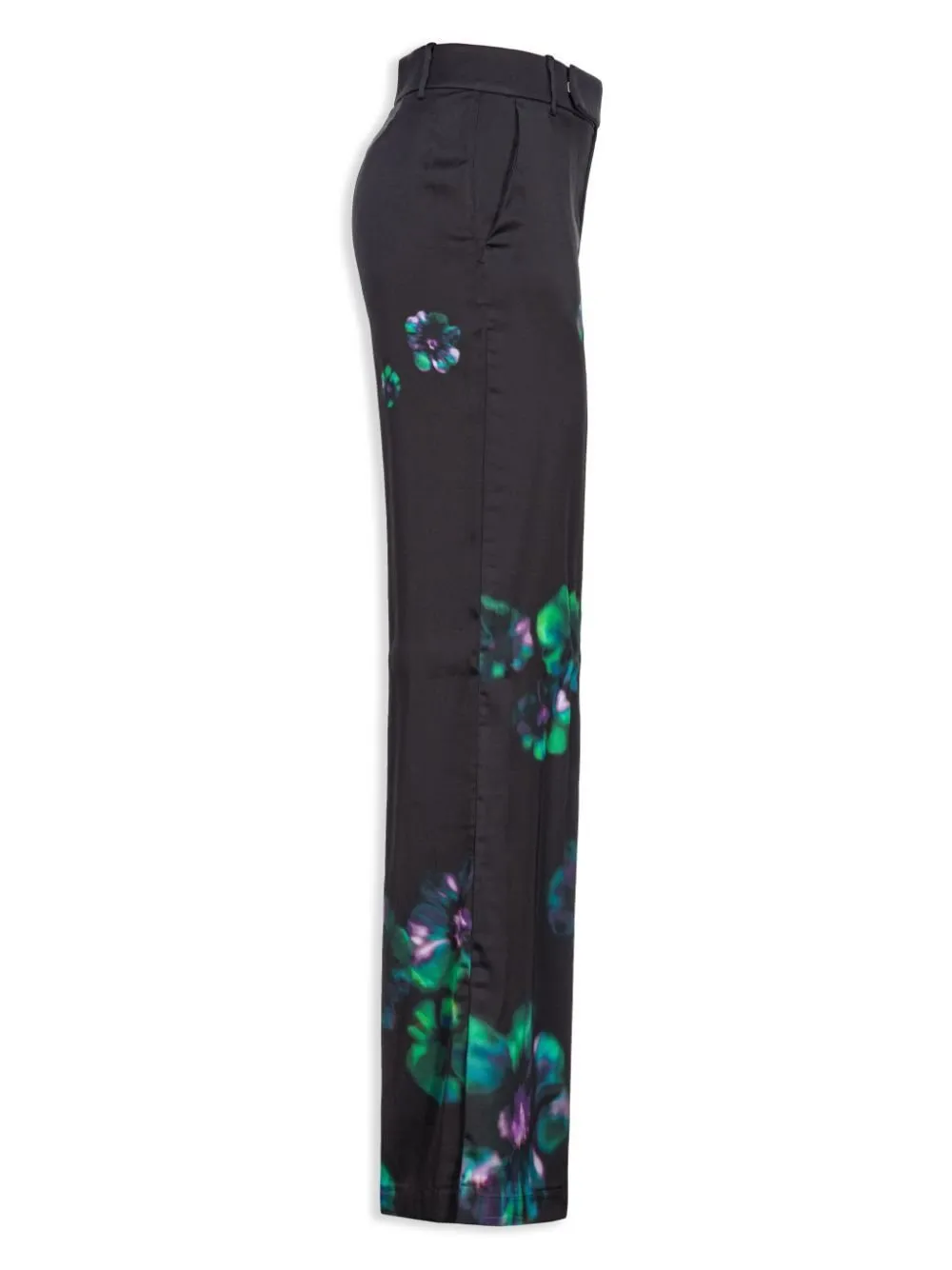 Pinko Poitiers Floral Printed Straight Leg Trousers