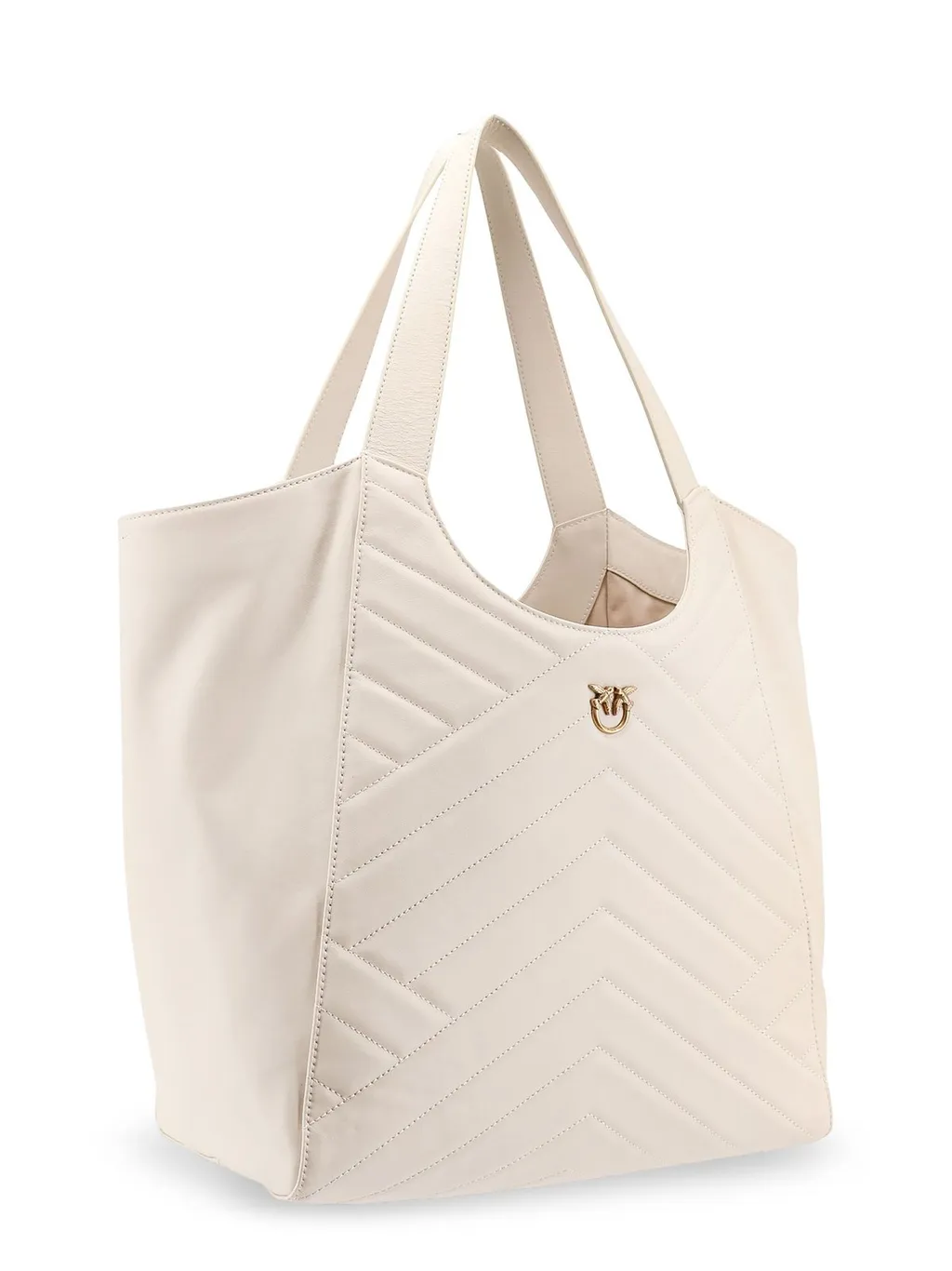 Pinko Love Birds Plaque Top Handle Bag