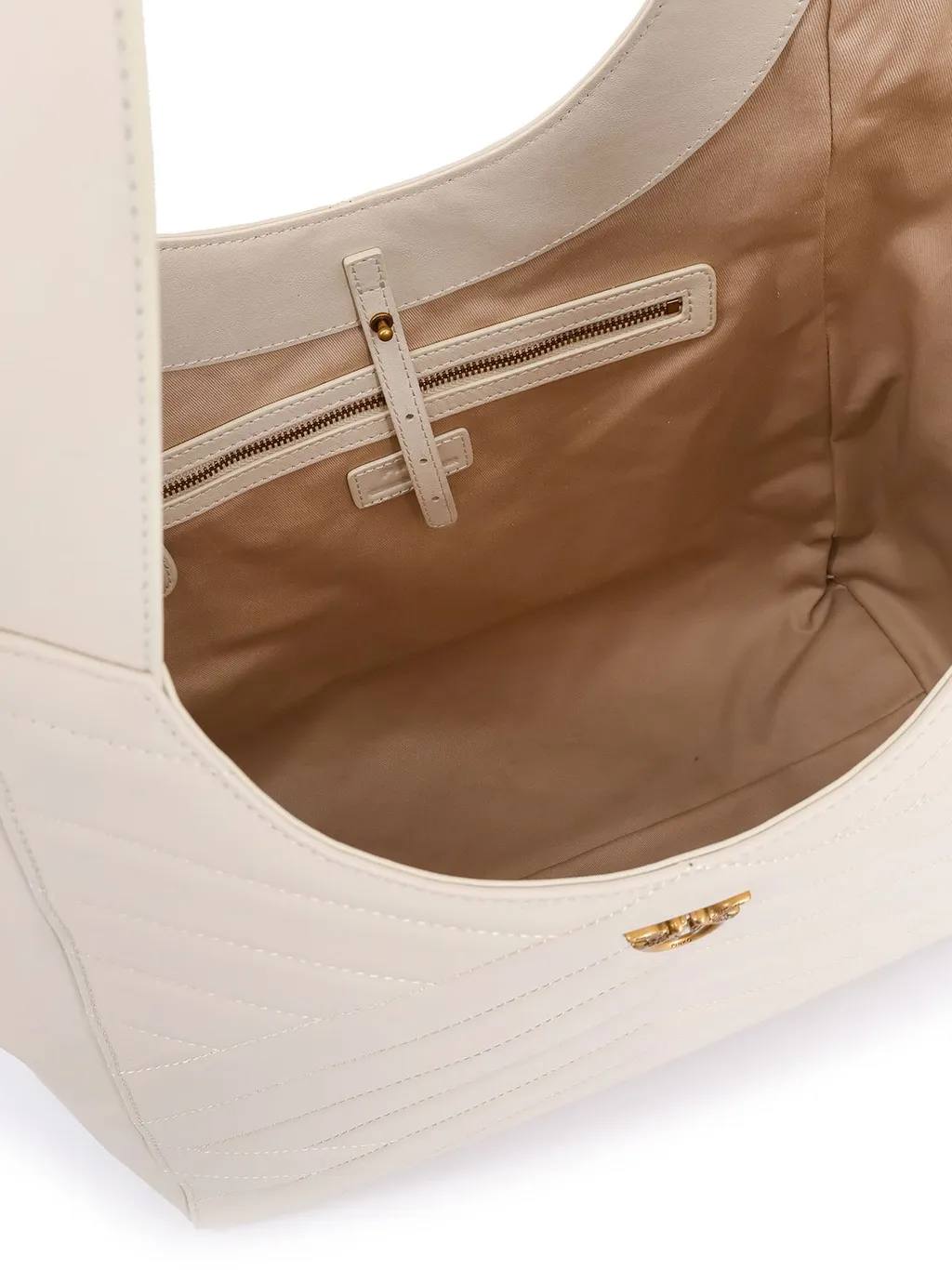 Pinko Love Birds Plaque Top Handle Bag