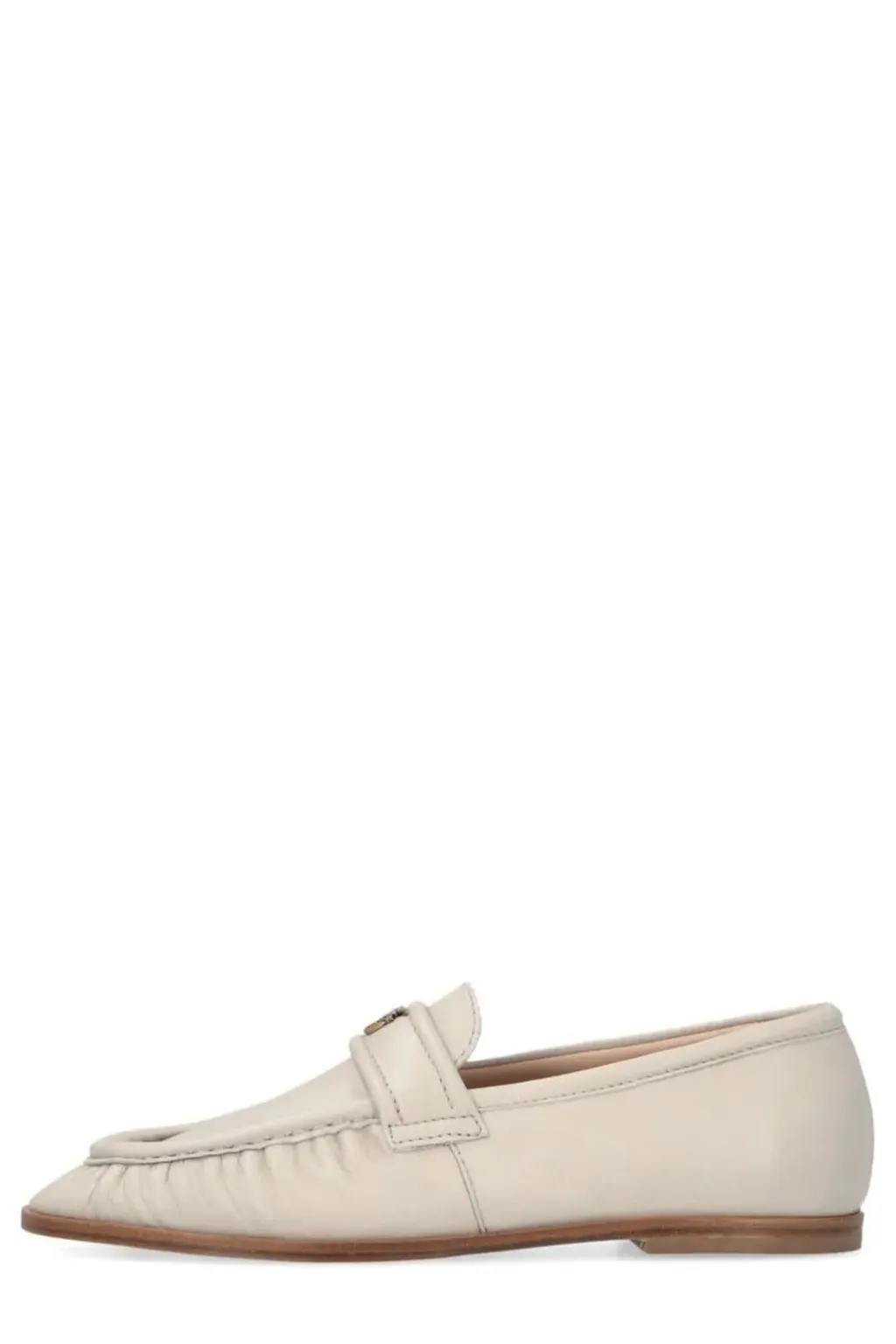 Pinko Logo Plaque Slip-On Loafers