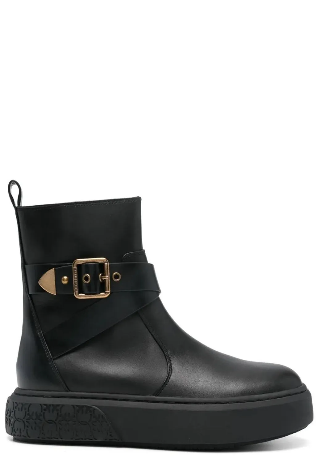 Pinko Yoko Round Toe Boots