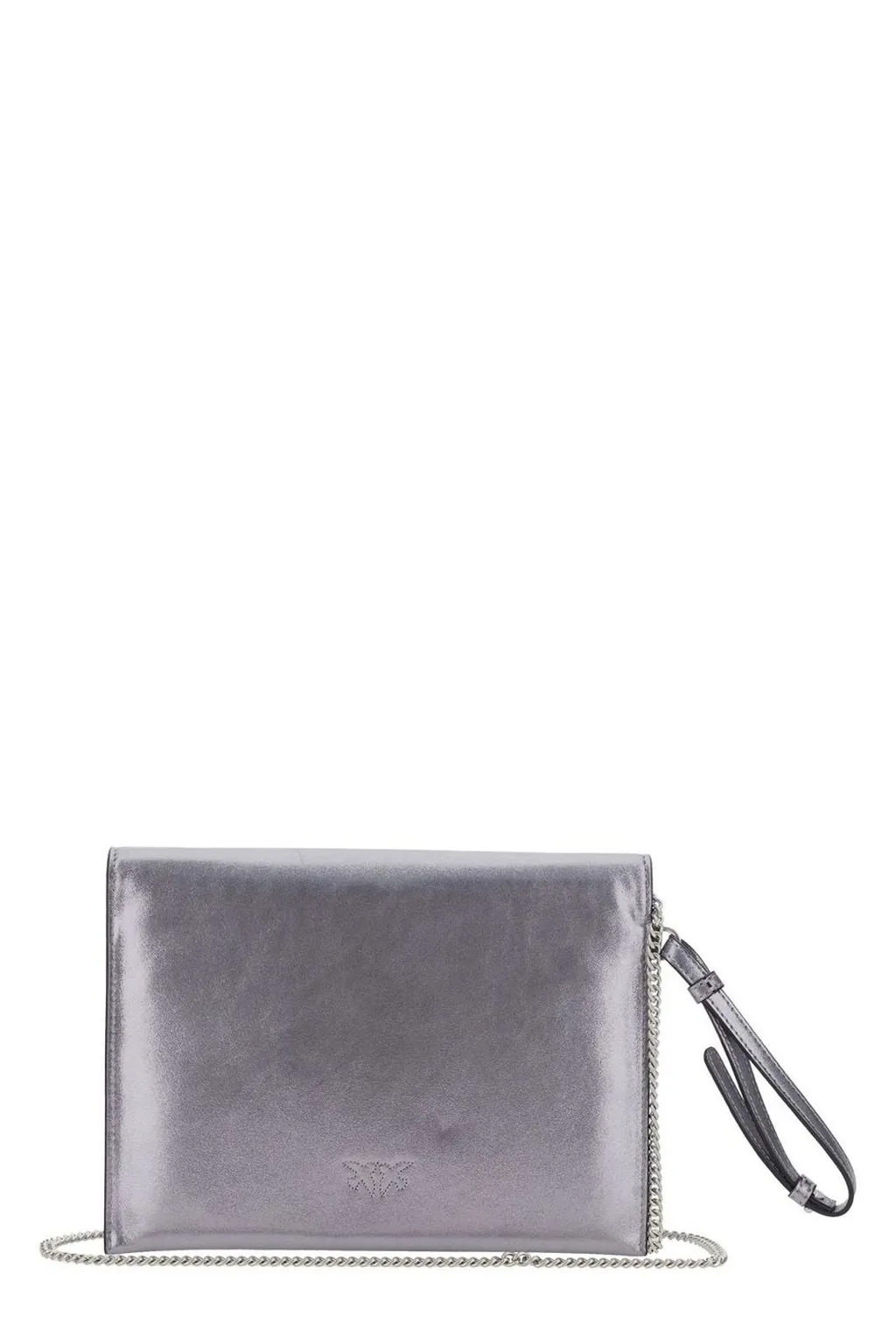 Pinko Small Chain Flap Clutch Bag