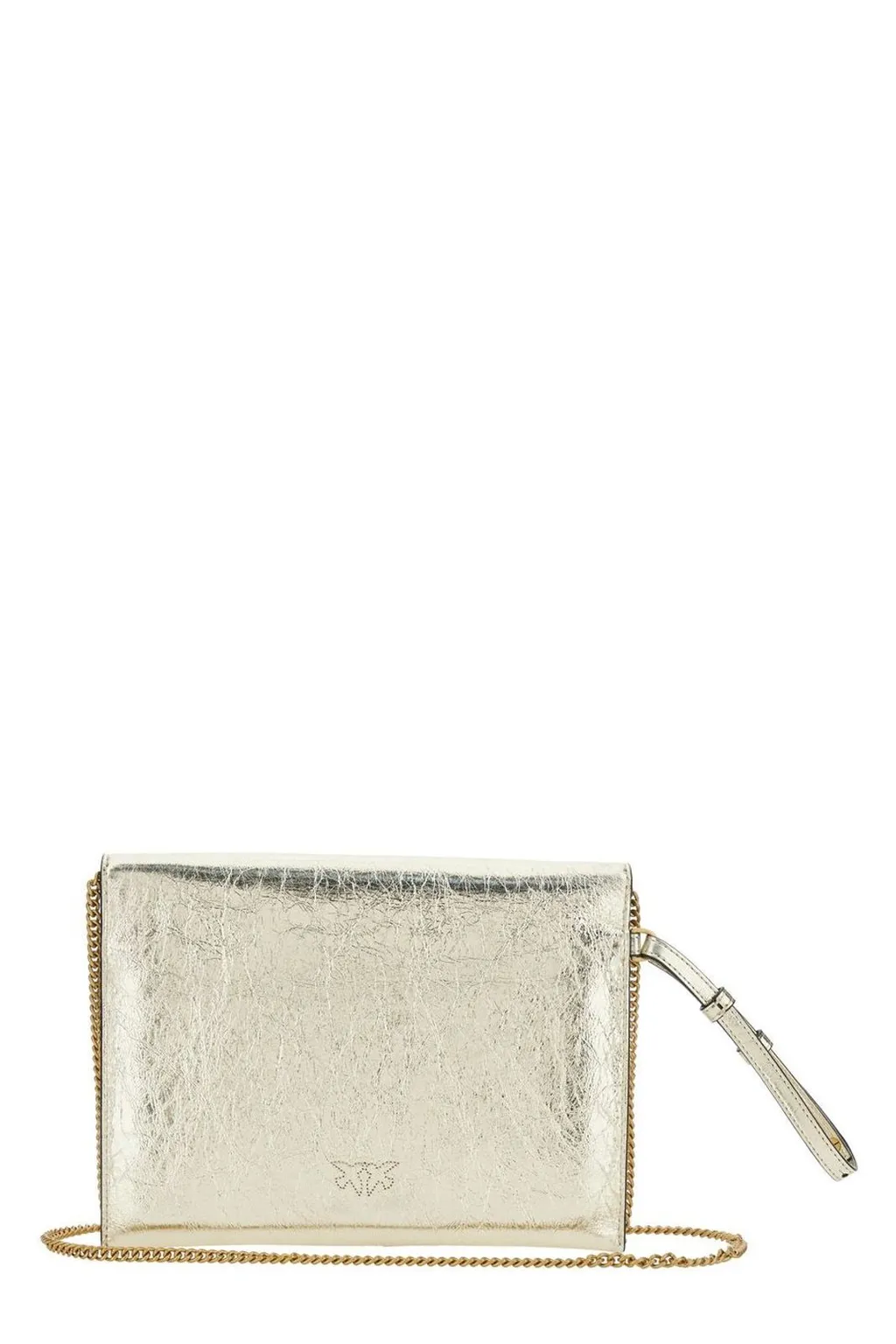 Pinko Small Chain Flap Clutch Bag