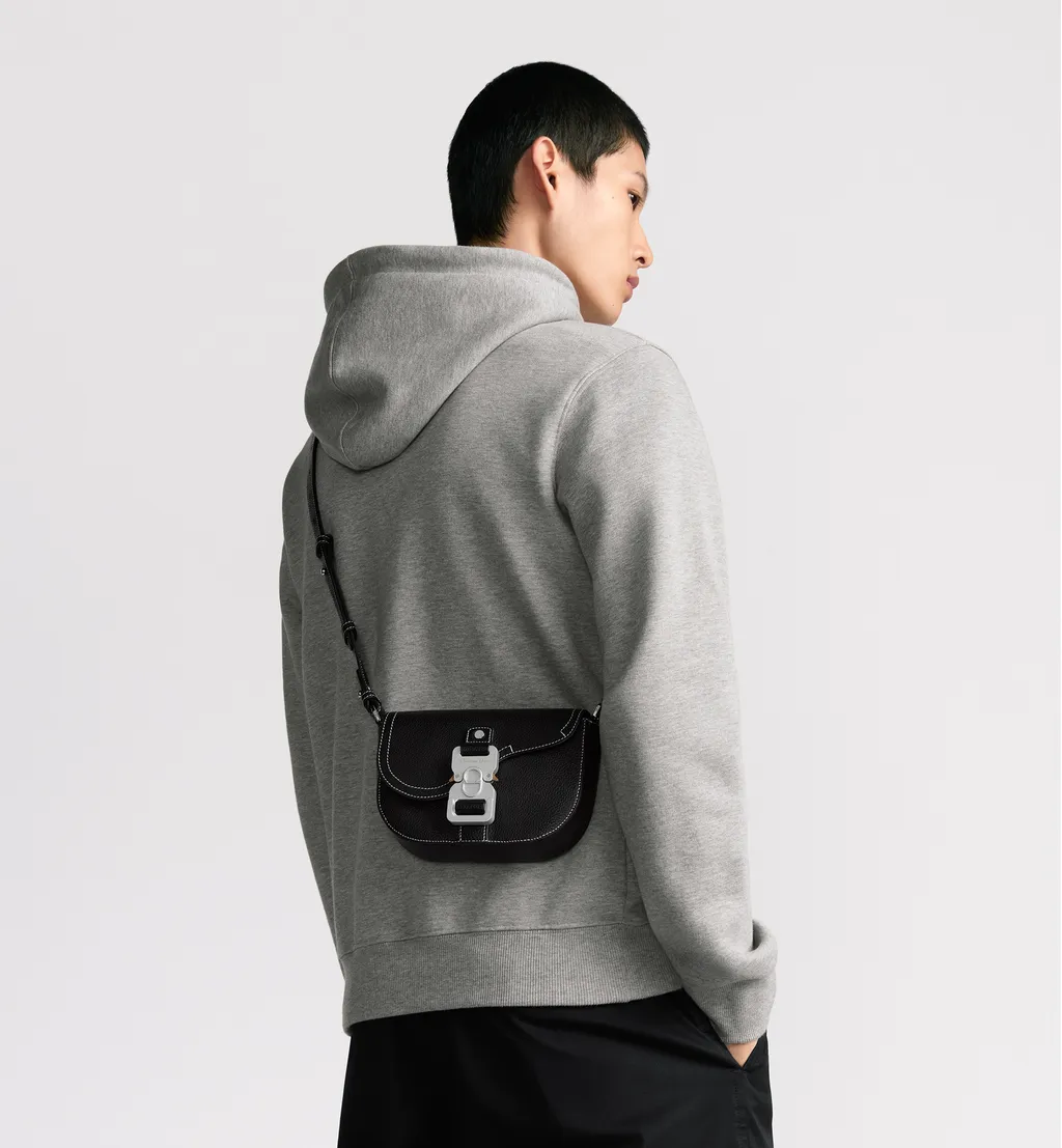 Mini Saddle Messenger Bag With Flap