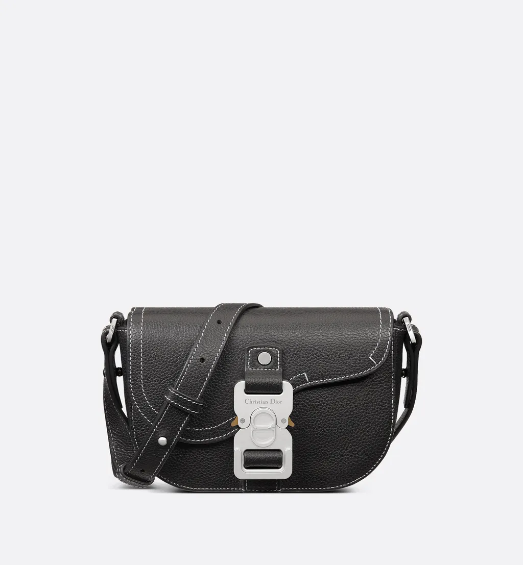 Mini Saddle Messenger Bag With Flap