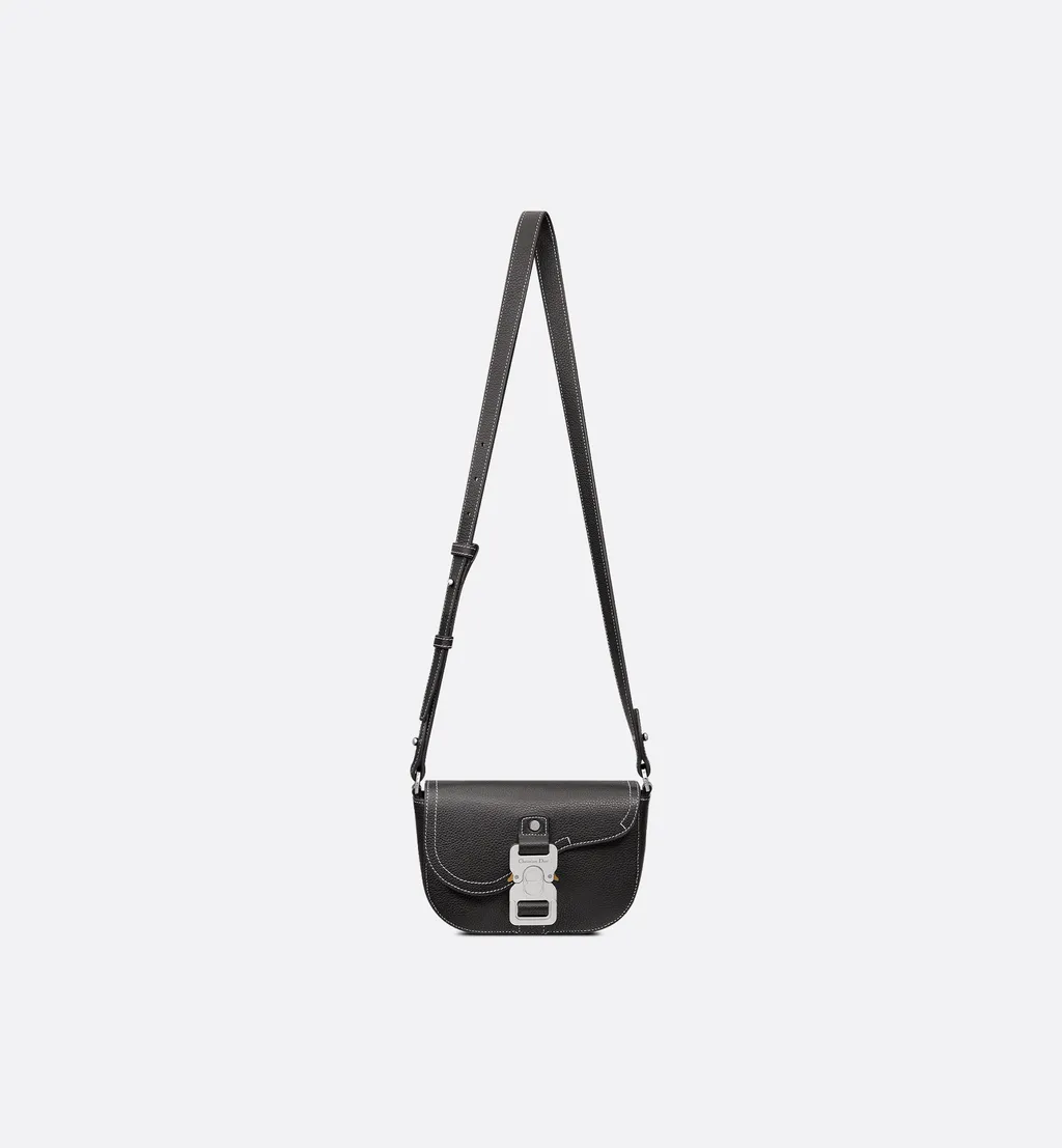 Mini Saddle Messenger Bag With Flap