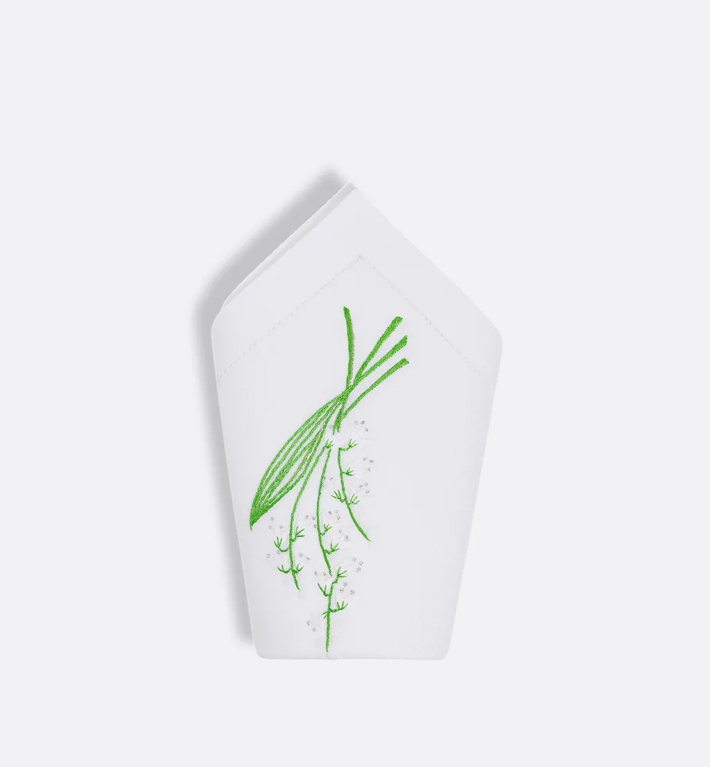 Embroidered Placemat And Napkin Set