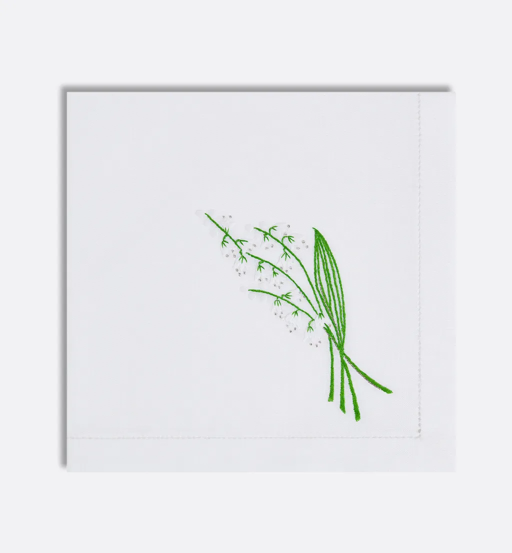 Embroidered Placemat And Napkin Set