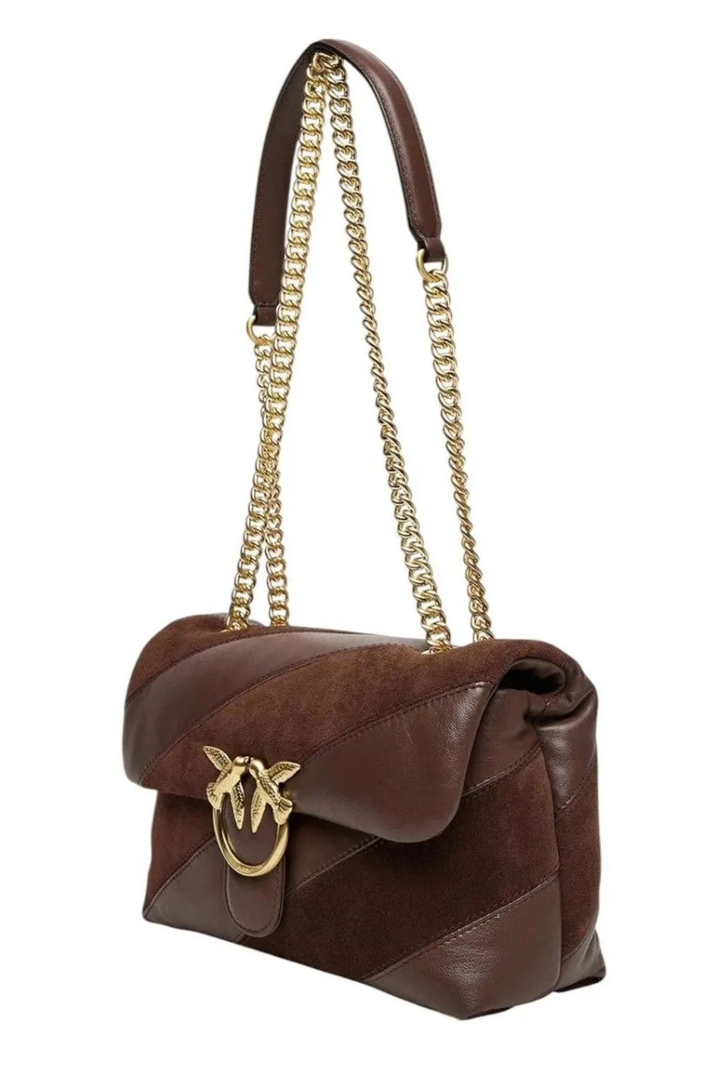 Pinko Love Puff Panelled Shoulder Bag