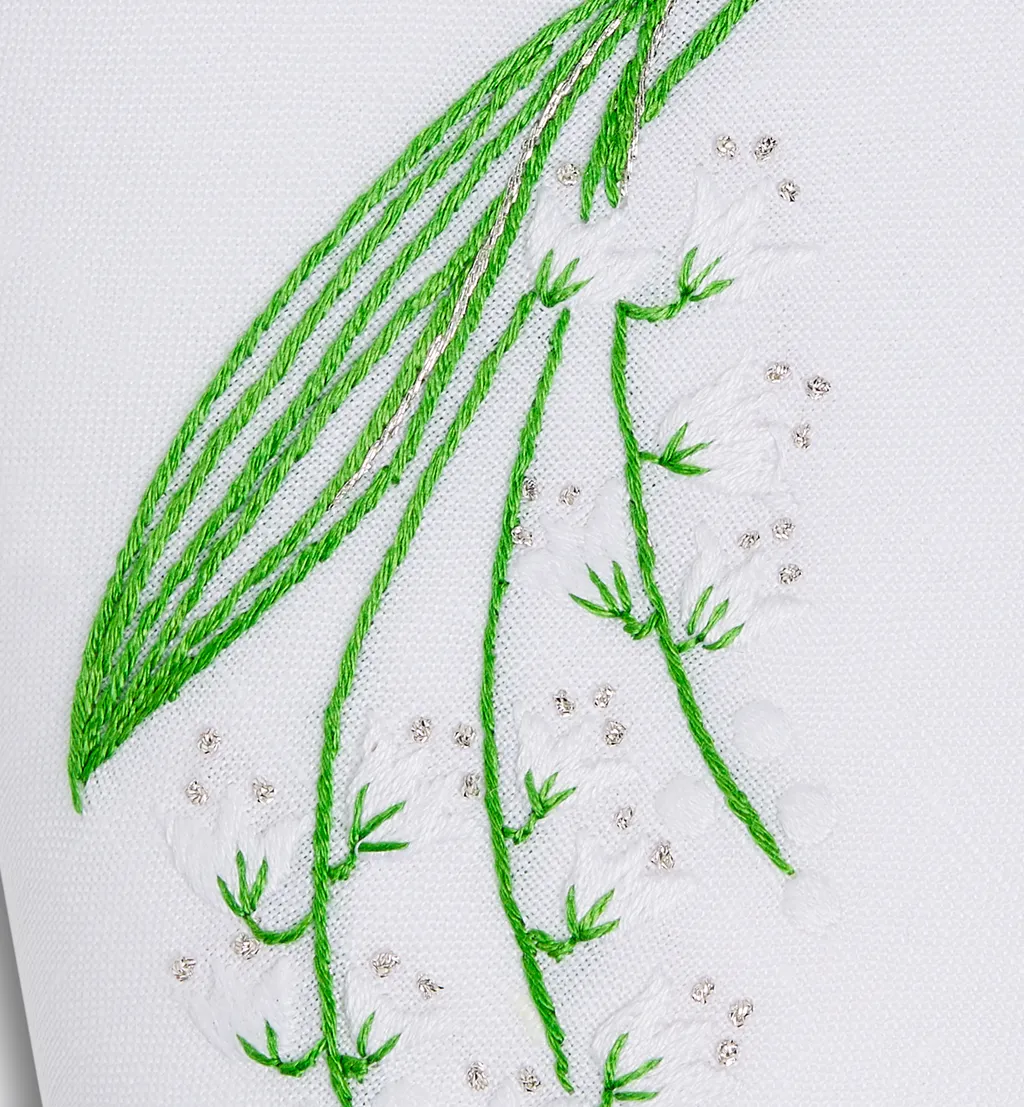Embroidered Placemat And Napkin Set