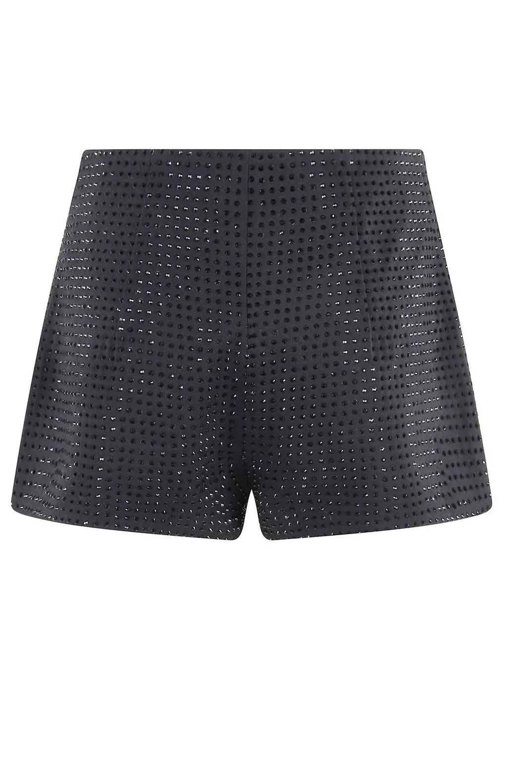 Pinko Fully Embellished High-Waist Shorts