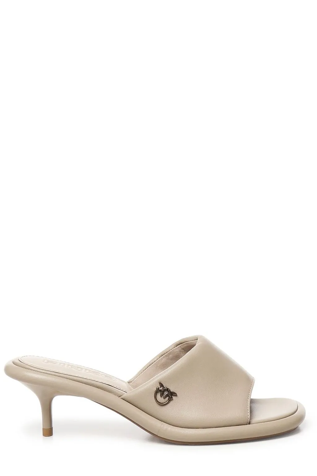 Pinko Logo Plaque Tara Slippers